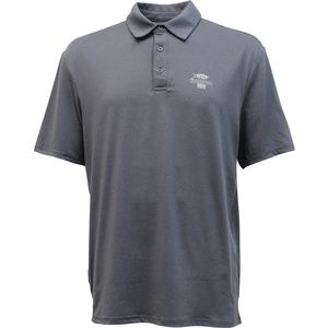 Aftco Qualifier Polo in Oyster Gray